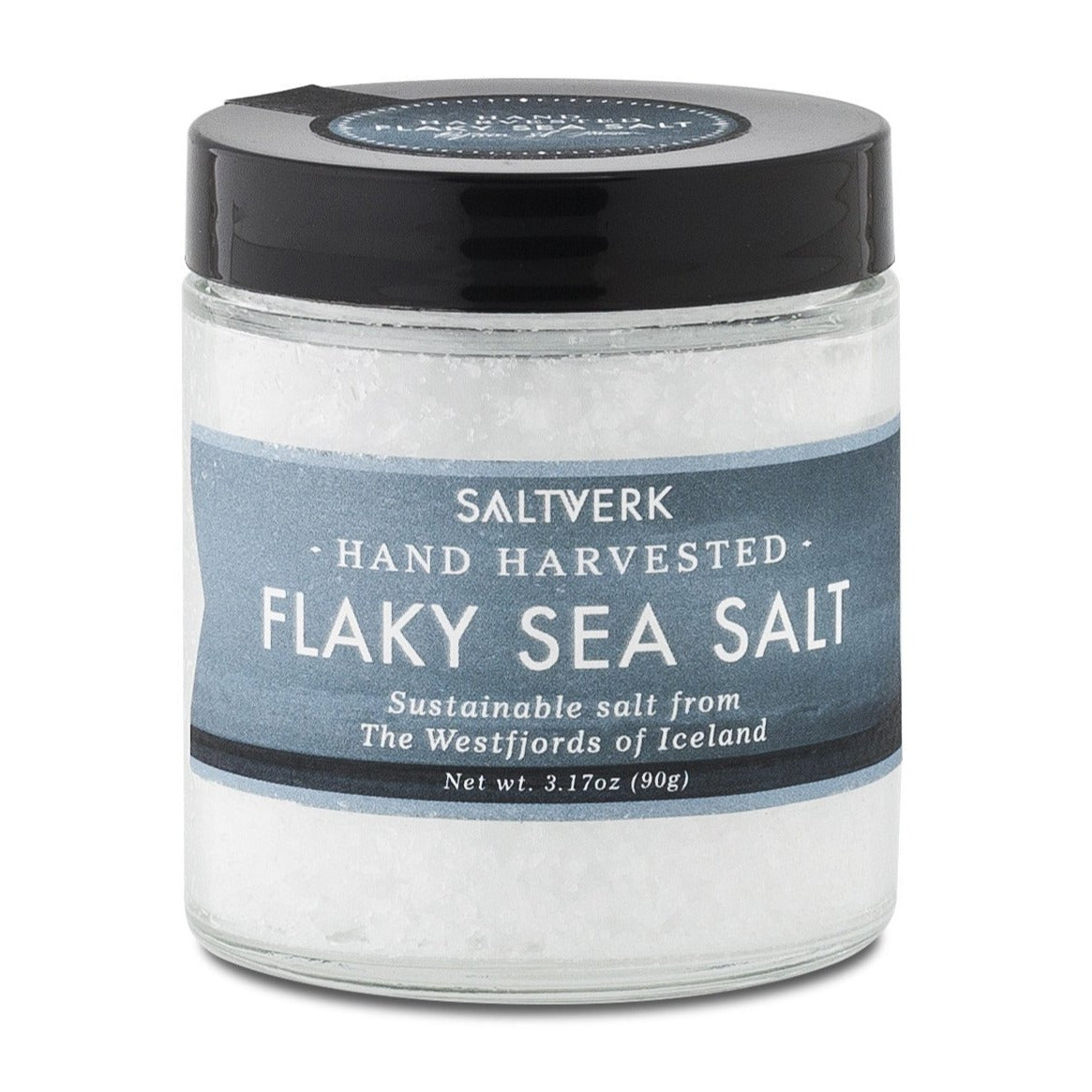 Flaky Sea Salt Kennenlernset von Saltverk im Glas – nachhaltiges Meersalz aus Island